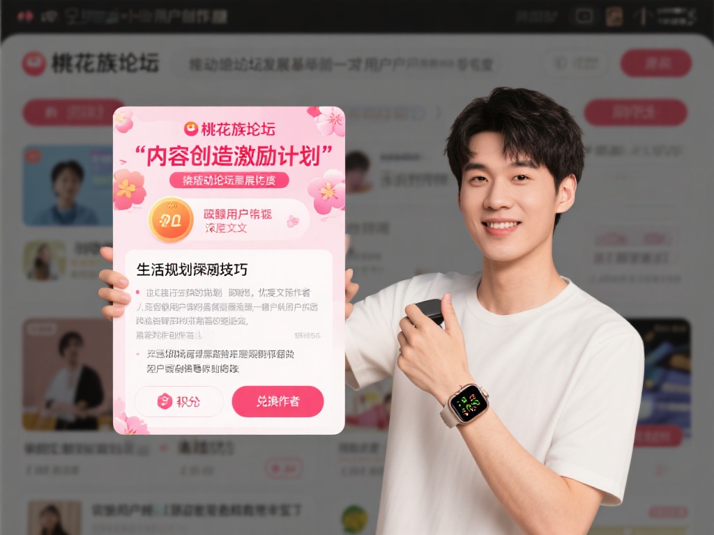 推动论坛发展的根本之一是用户的参与度，而